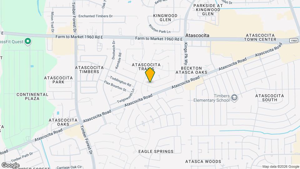 5927 Woodmancote Dr Map and Location Details