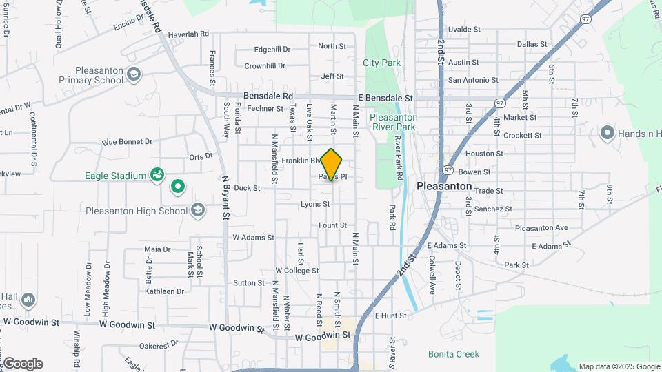 813 Martin St Map and Location Details