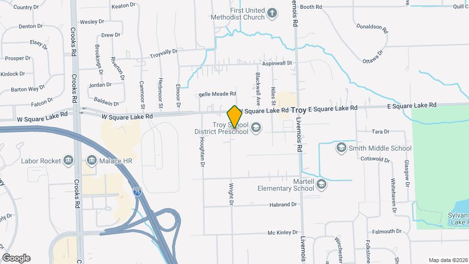 5900 Wright Dr Map and Location Details