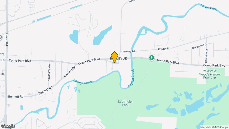 53 Bellevue Ave Map and Location Details