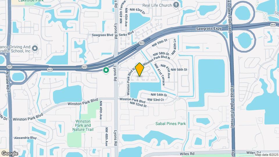 5486 NW 44th Way Mapa y Detalles de la Ubicación