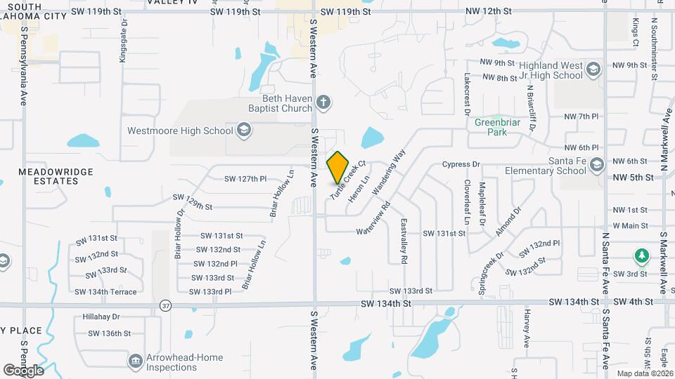 857 Turtle Creek Rd Map and Location Details