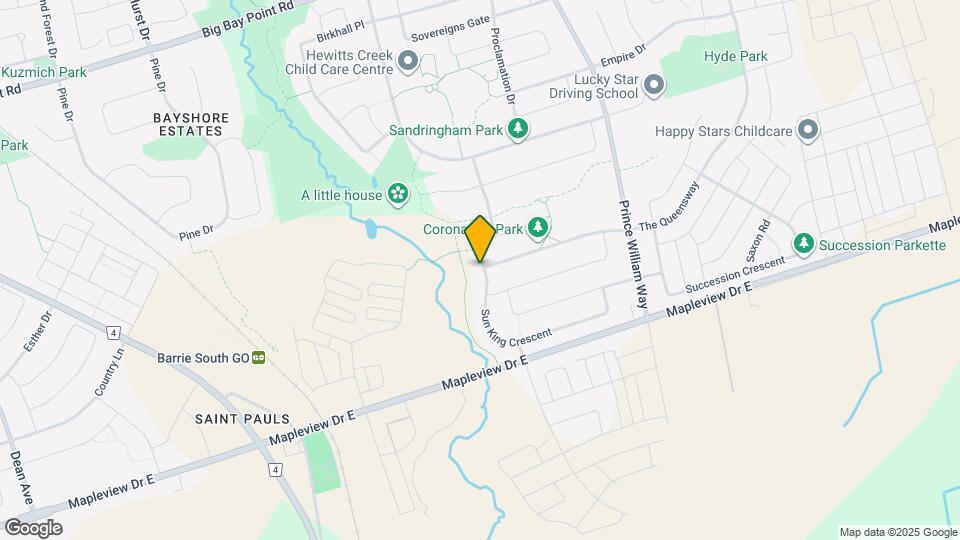 24 Sun King Crescent Map and Location Details