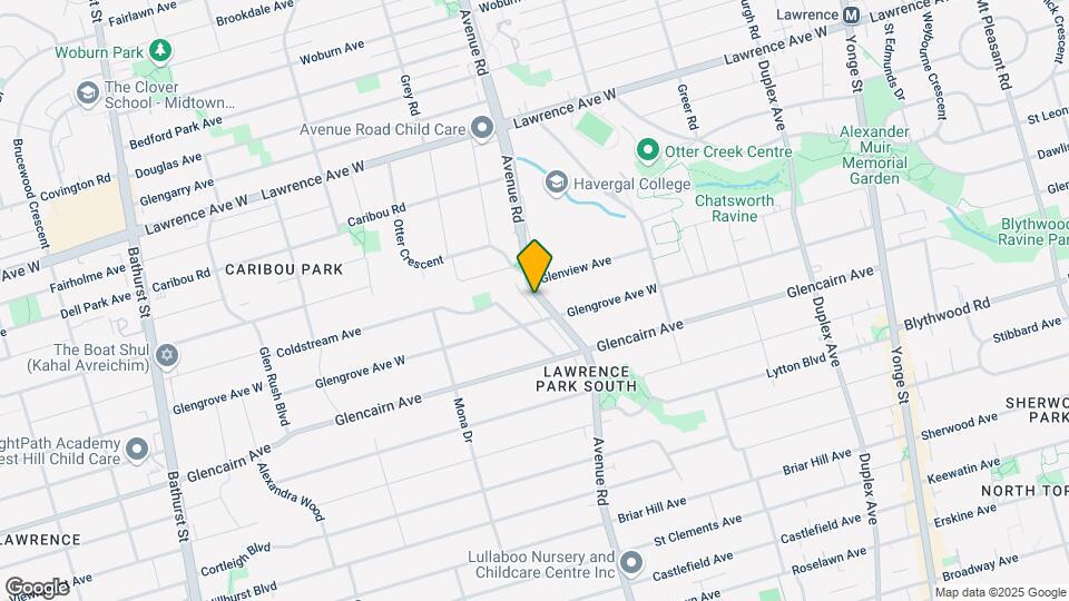 1372 Avenue Rd Map and Location Details