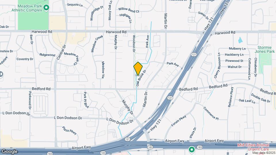 2413 Oak Brook Dr Map and Location Details