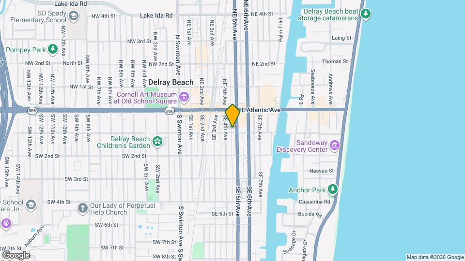 90 SE 5th Ave Mapa y Detalles de la Ubicación