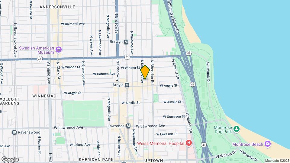 5013-5015 N Kenmore Ave Map and Location Details