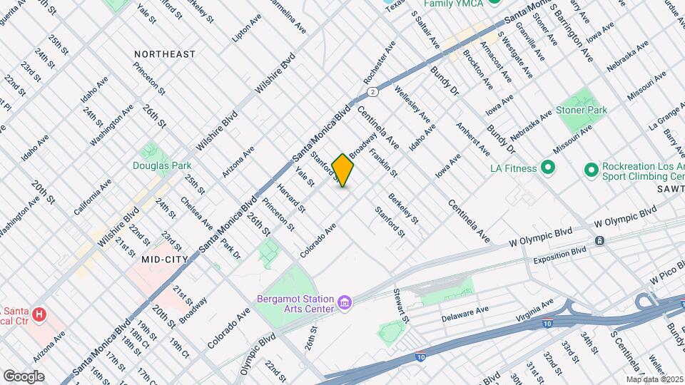 1538 Stanford St Mapa y Detalles de la Ubicación