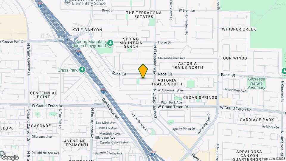 8901 Medicine Wheel Ave Map and Location Details