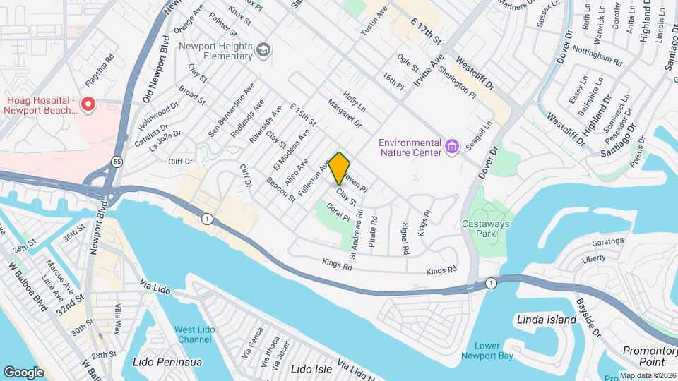 2002 Clay St Map and Location Details