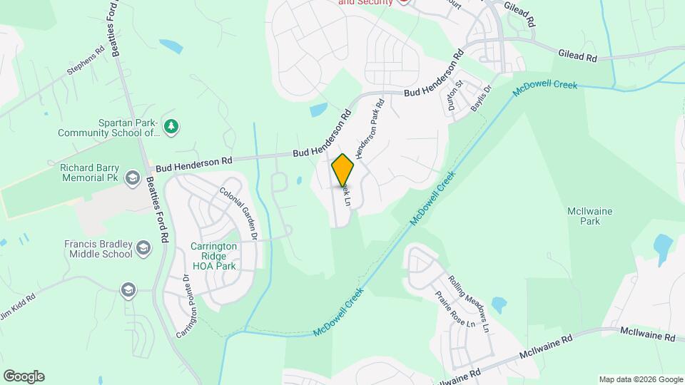 13429 Glencreek Ln Map and Location Details