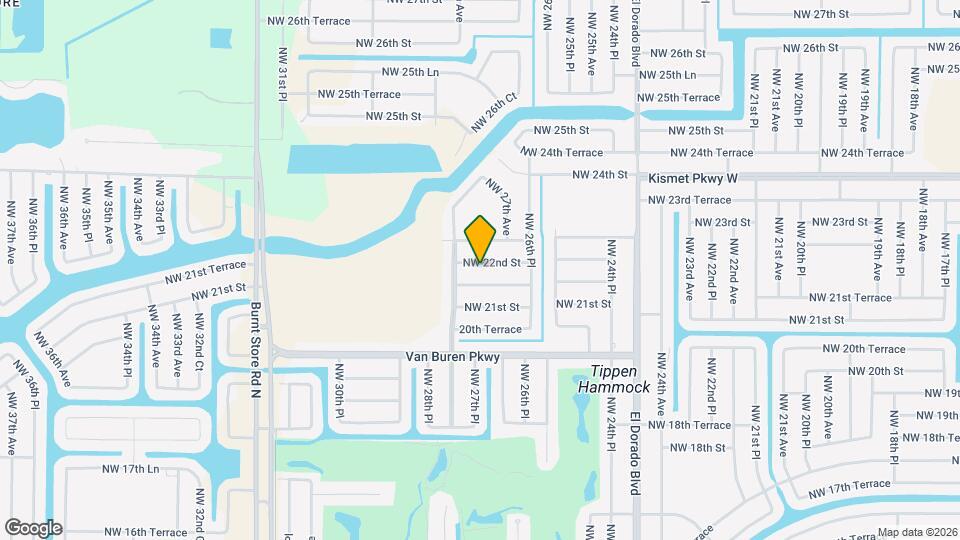 2716 NW 22nd St Map and Location Details