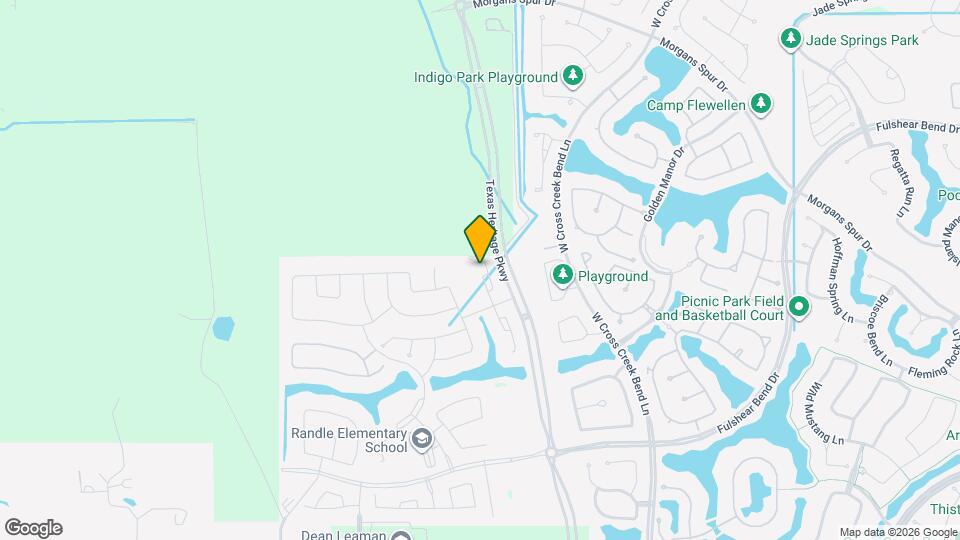 5506 Amber Brook Ln Map and Location Details