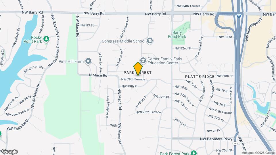 8012 NW 79th Terrace Map and Location Details