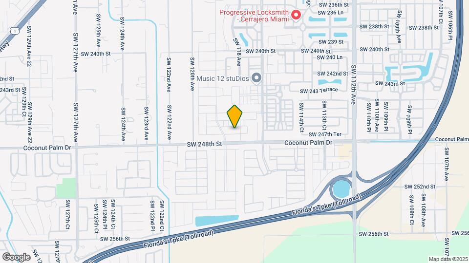11831 SW 247th Ter Mapa y Detalles de la Ubicación