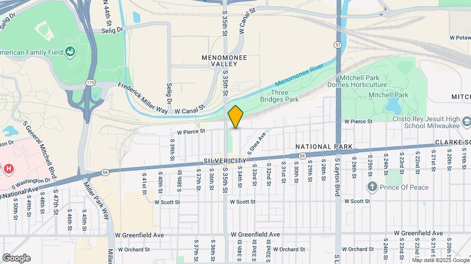3407 W Pierce St, Unit Upper- pierce Map and Location Details