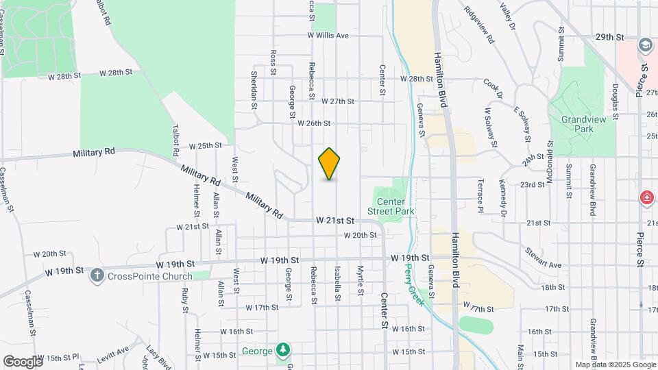 2223 Isabella St Map and Location Details