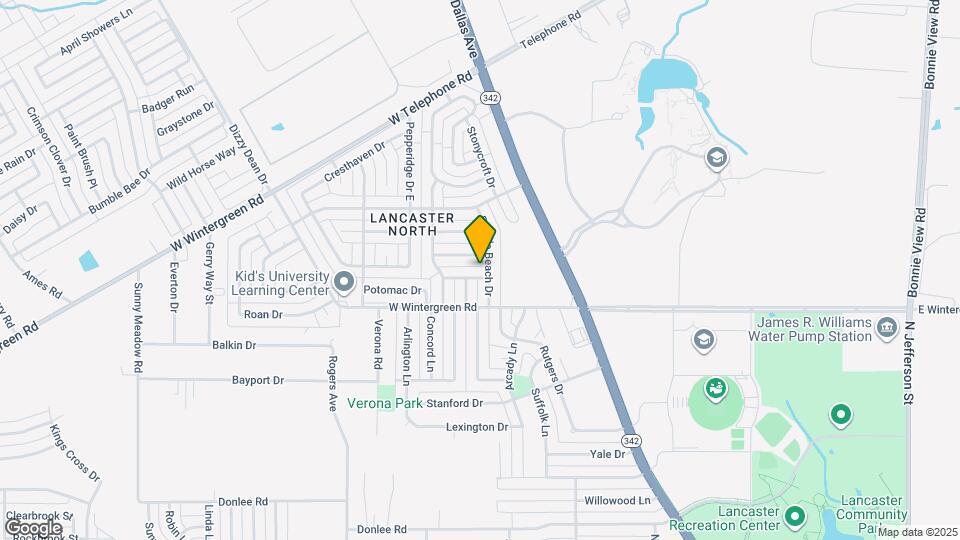 805 Cherry Hills Dr Map and Location Details