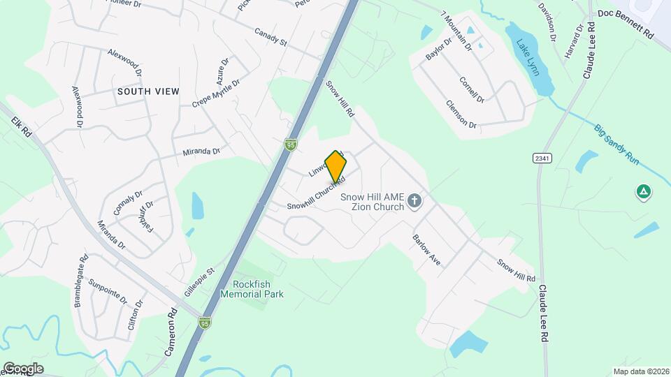 142 Snowhill Church Rd Map and Location Details