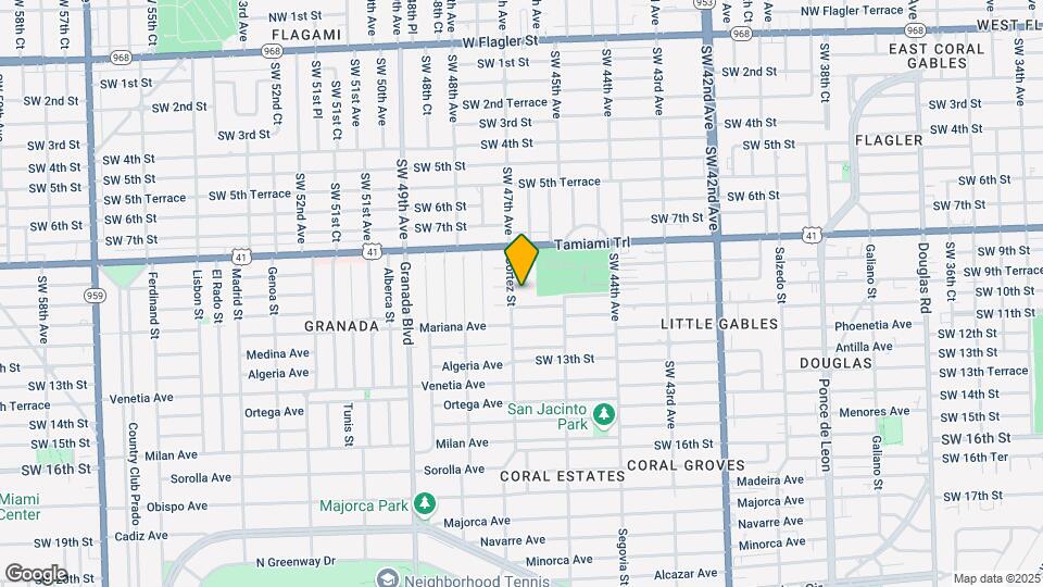845 Lorca St Map and Location Details