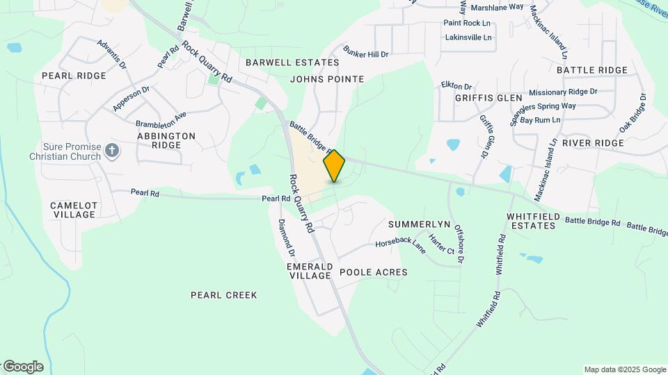 6401 Granite Quarry Dr Map and Location Details