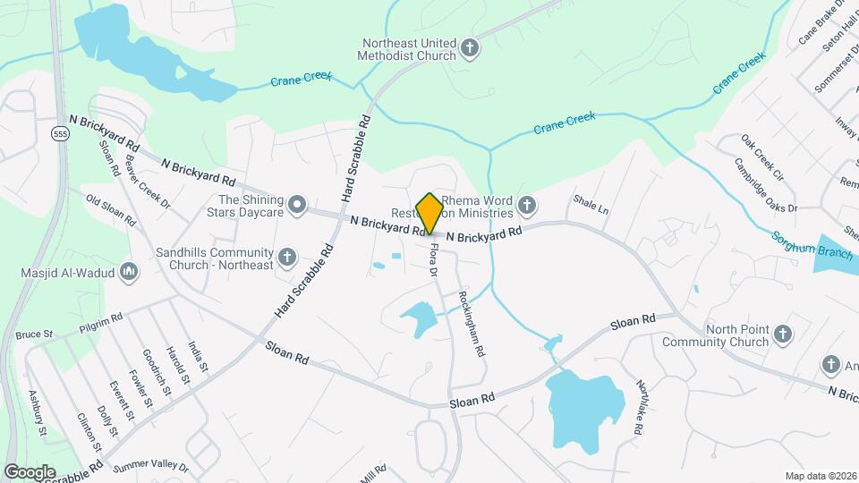 421 Rockingham Rd Map and Location Details