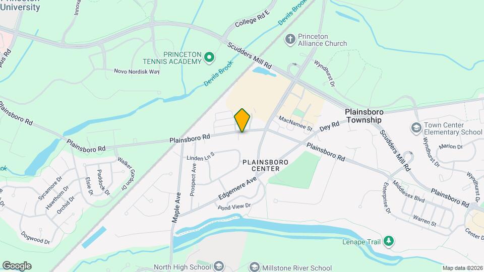 432 Plainsboro Rd Map and Location Details