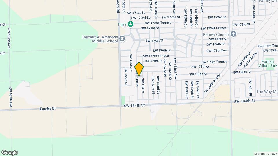 18015 SW 154th Pl Map and Location Details
