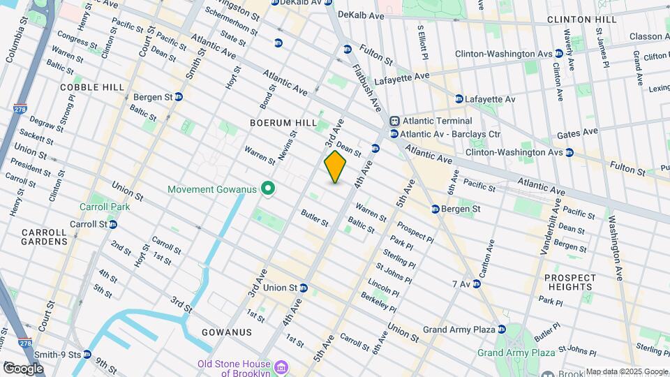 575 Warren St Mapa y Detalles de la Ubicación