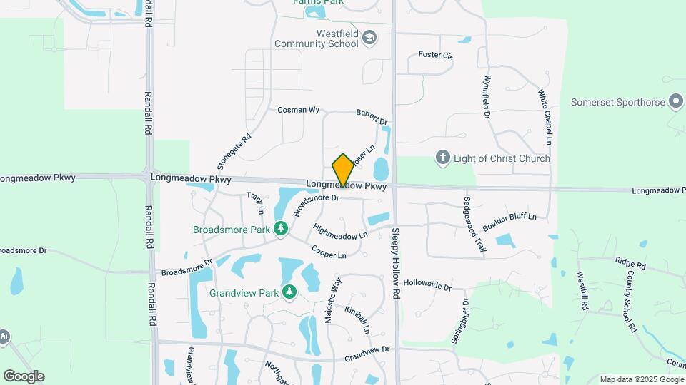 1900 Broadsmore Dr Map and Location Details