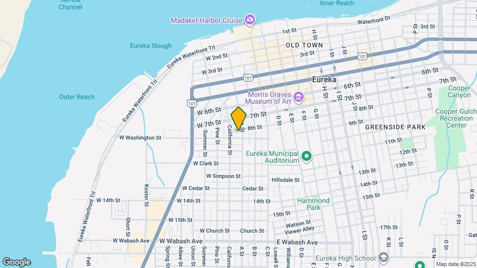 820 A St Map and Location Details