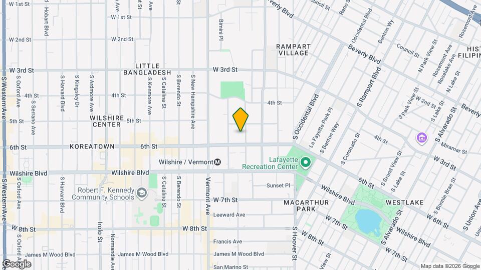 523 Westmoreland Ave, Unit 202 Map and Location Details