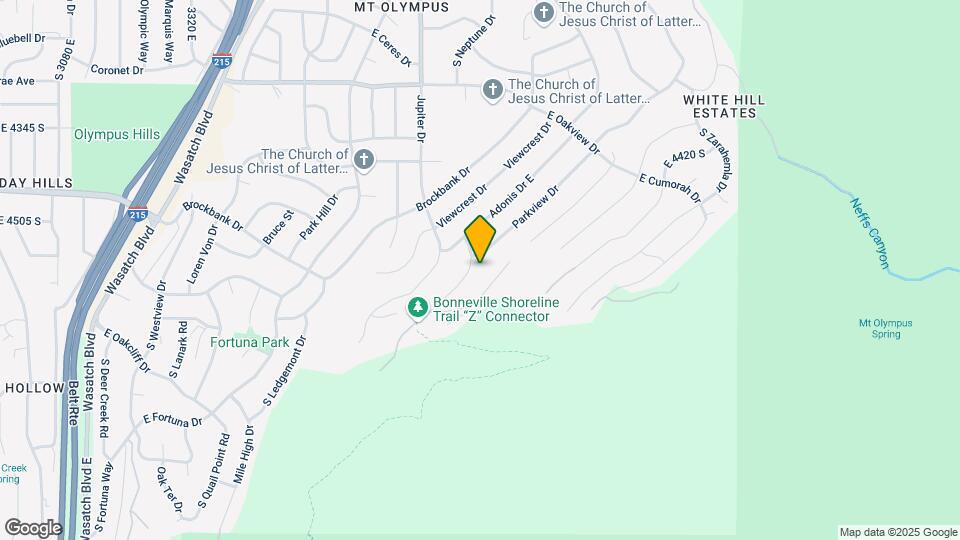 4545 S Thousand Oaks Dr Map and Location Details