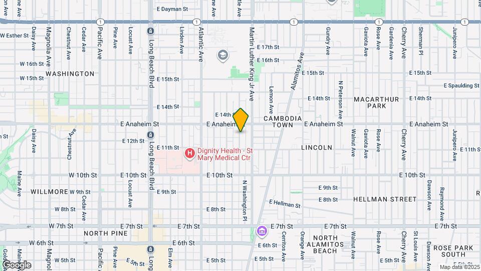 1204 Myrtle Ave Mapa y Detalles de la Ubicación