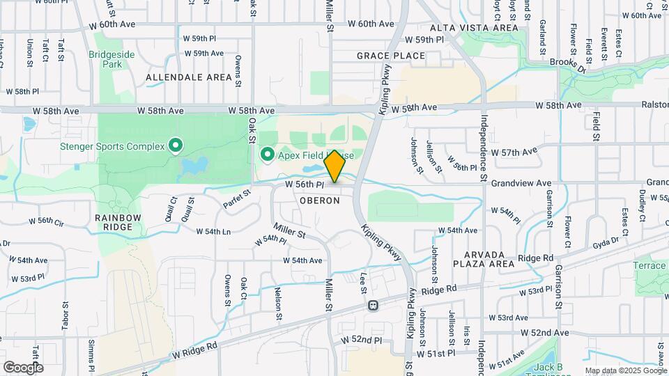 10129 W 55th Dr Map and Location Details