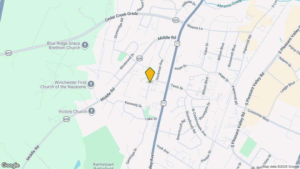 2632 Daniel Terrace Map and Location Details