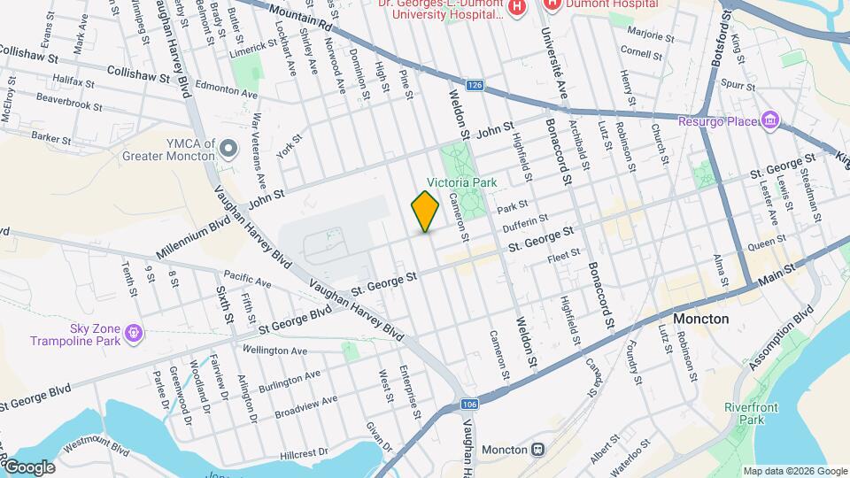 220 Park St Map and Location Details