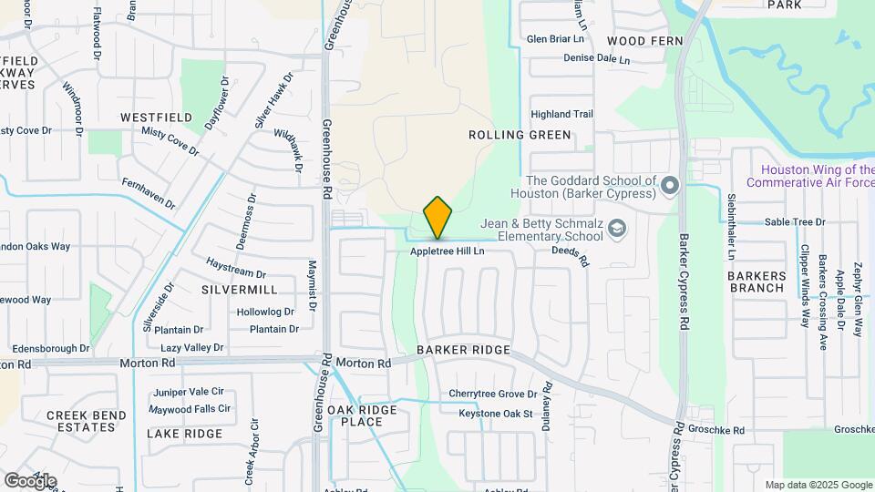 18838 Appletree Hill Ln Map and Location Details