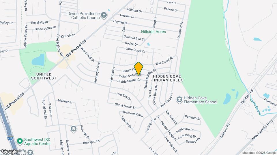 5323 Prairie Flower Dr, Unit 1/2 Mapa y Detalles de la Ubicación