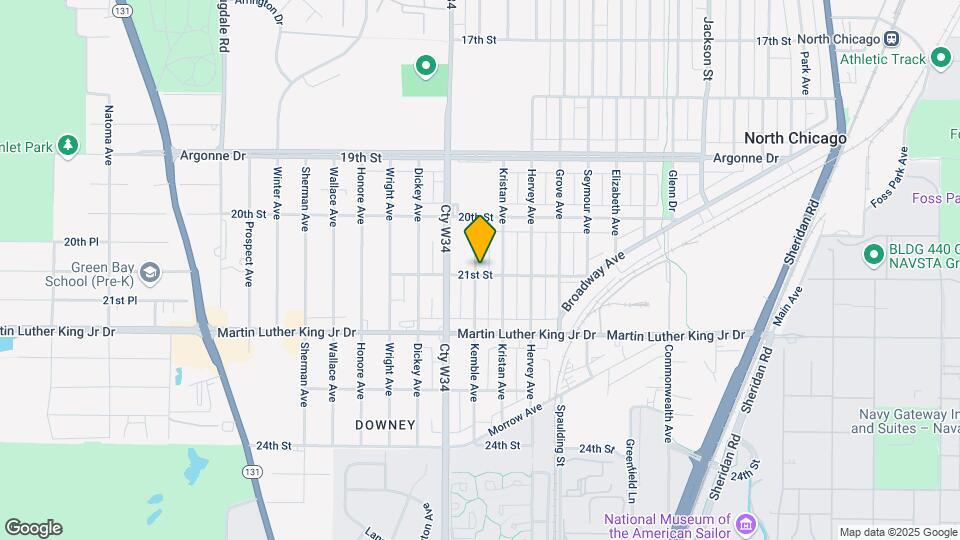 2049 Kemble Ave Mapa y Detalles de la Ubicación