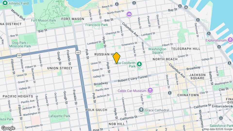 1907 Leavenworth St Map and Location Details