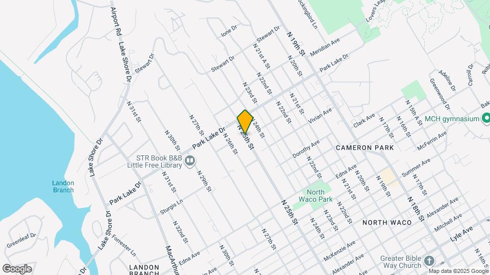 3704 N 25th St Map and Location Details