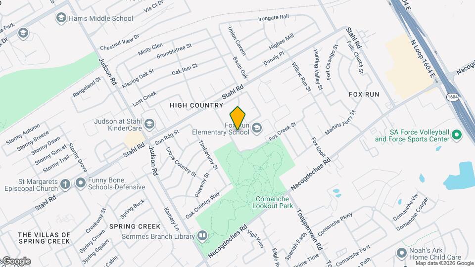 6108 Cloudy Ridge St, Unit Sandy Mapa y Detalles de la Ubicación