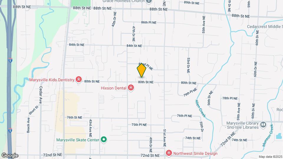 4823 80th St NE Map and Location Details