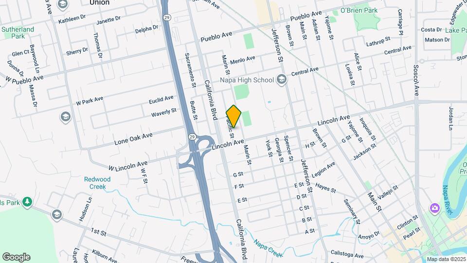 2440 Pacific St Map and Location Details