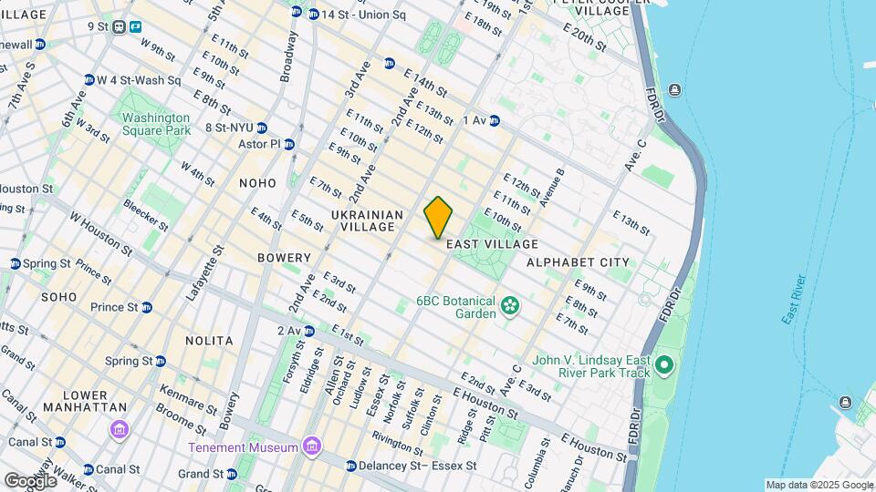 125 E 7th St Map and Location Details