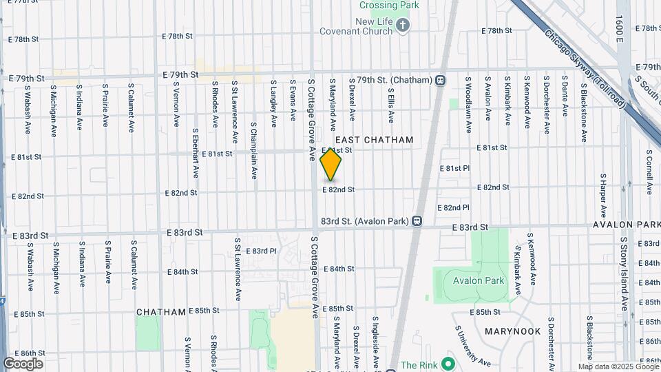 8152 S Maryland Ave Map and Location Details