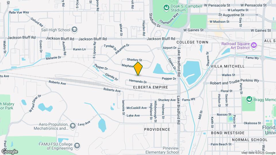 1611 Pepper Dr Map and Location Details