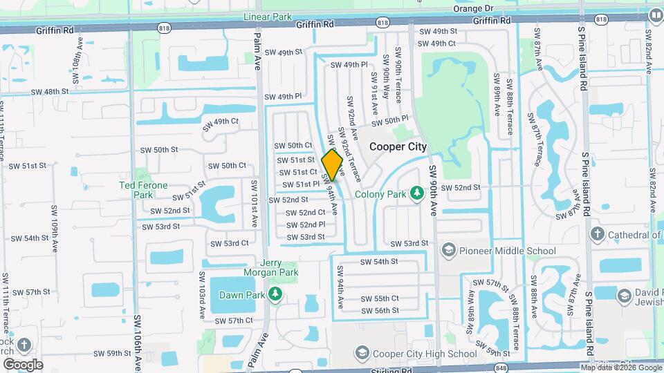 5180 SW 94th Ave Mapa y Detalles de la Ubicación