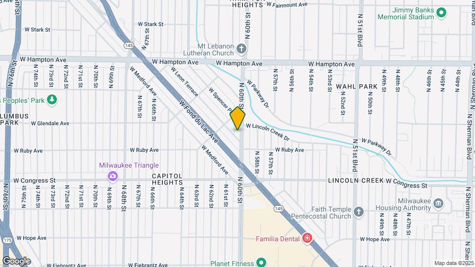 4547 N 60th St Mapa y Detalles de la Ubicación